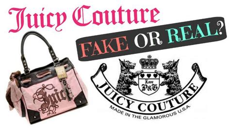 real juicy couture vs fake bag|authentic juicy couture purses.